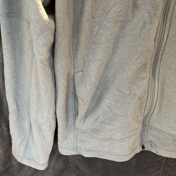 The North Face Mens Gray jacket coat top Sweatshirt Full Zip Size Small - Picture 4 of 7